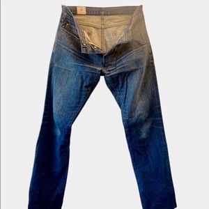 Japanese Selvage.Broken in.No rips.Button closure